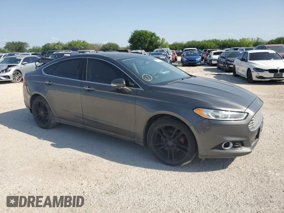 2016 Ford Fusion Titanium with VIN 3FA6P0K98GR164758, listed as a Copart auction lot 55609595 with 153,779 mi miles and Clean title. Bid and sale history available at DreamBid. Image 4.