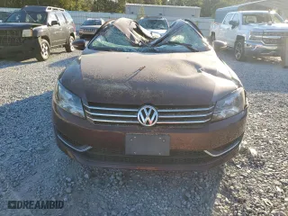 2012 Volkswagen Passat SE with VIN 1VWBH7A35CC051285, listed as a Copart auction lot 75845524 with 95,540 mi miles and Salvage Title. Bid and sale history available at carsss.com. Image 5.