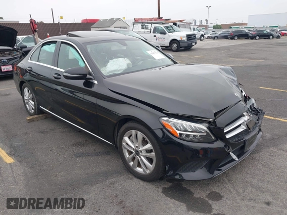 2019 Mercedes-Benz C 300 with VIN 55SWF8DBXKU302515, listed as a IAAI auction lot 42487124 with Not provided miles and . Bid and sale history available at DreamBid. Image 1.