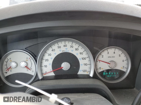 2006 Dodge Dakota SLT z VIN 1D7HW48N66S716560, wystawiony jako Copart lot #49677695 z przebiegiem 163 717 mil mil oraz Szkoda całkowita • Salvage title. Historia ofert i sprzedaży dostępna na DreamBid. Obrazek 9.