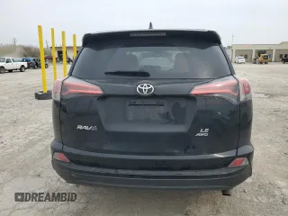 2018 Toyota RAV4 LE with VIN 2T3BFREV9JW709829, listed as a Copart auction lot 52767045 with 137,988 mi miles and Salvage Title. Bid and sale history available at DreamBid. Image 6.