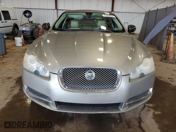 2011 Jaguar XF with VIN SAJWA0FB5BLR85673, listed as a Copart auction lot 51808035 with 186,541 mi miles and Salvage Title. Bid and sale history available at carsss.com. Image 5.
