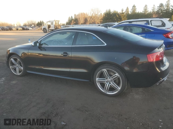 2013 Audi S5 Technik with VIN WAULGBFR5DA001801, listed as a Copart auction lot 79536544 with 111,996 mi miles and Salvage Title. Bid and sale history available at carsss.com. Image 2.