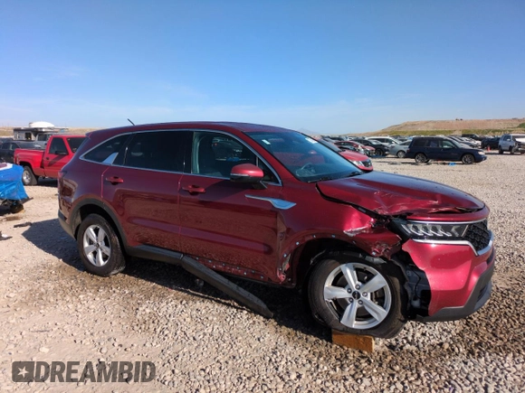 2022 Kia Sorento LX z VIN 5XYRGDLC4NG099777, wystawiony jako Copart lot #52391425 z przebiegiem 111 531 mil mil oraz Szkoda całkowita • Salvage title. Historia ofert i sprzedaży dostępna na DreamBid. Obrazek 4.
