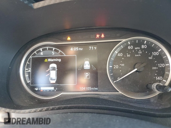 2020 Nissan Versa SV z VIN 3N1CN8EV4LL841122, wystawiony jako Copart lot #47425945 z przebiegiem 104 105 mil mil oraz Szkoda całkowita • Salvage title. Historia ofert i sprzedaży dostępna na DreamBid. Obrazek 9.