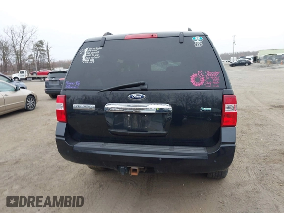 2014 Ford Expedition King Ranch with VIN 1FMJU1J59EEF05579, listed as a IAAI auction lot 41787316 with 129,675 mi miles and . Bid and sale history available at DreamBid. Image 16.