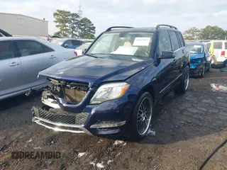 2013 Mercedes-Benz GLK with VIN WDCGG8JB3DF967790, listed as a IAAI auction lot 41445047 with 133,377 mi miles. Bid and sale history available at carsss.com. Image 2.