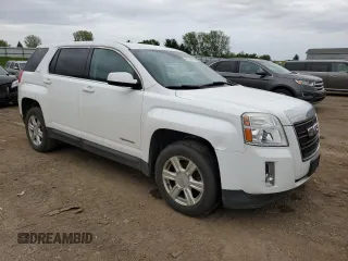 2015 GMC Terrain SLE with VIN 2GKFLVEK9F6344522, listed as a Copart auction lot 57248615 with 116,259 mi miles and Clean title. Bid and sale history available at DreamBid. Image 4.