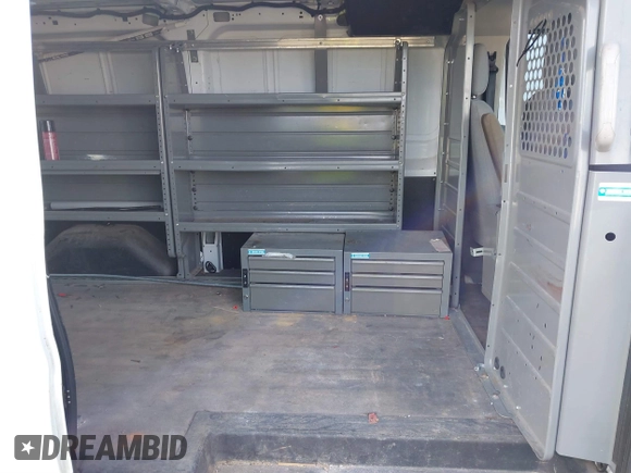 2015 Ford Transit Cargo with VIN 1FTYE1YM0FKB31248, listed as a IAAI auction lot 41703474 with 238,925 mi miles and . Bid and sale history available at DreamBid. Image 7.