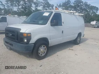2012 Ford Econoline Cargo Commercial with VIN 1FTNE2EL2CDB10454, listed as a IAAI auction lot 41992574 with 210,118 mi miles and . Bid and sale history available at DreamBid. Image 2.
