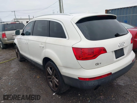 2007 Audi Q7 Premium with VIN WA1BY74L77D086726, listed as a IAAI auction lot 41726469 with 227,991 mi miles and . Bid and sale history available at DreamBid. Image 3.