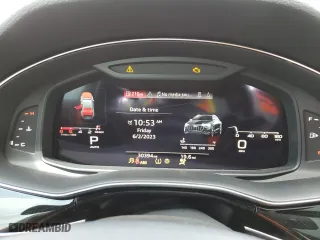 2021 Audi Q8 Premium Plus with VIN WA1EVAF13MD001455, listed as a Copart auction lot 54712313 with 30,394 mi miles. Bid and sale history available at carsss.com. Image 9.