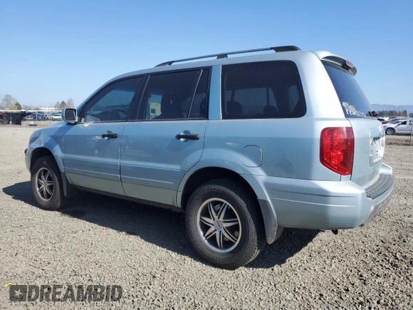 2003 Honda Pilot EX with VIN 2HKYF18403H561000, listed as a Copart auction lot 46505175 with 219,039 mi miles and Salvage Title. Bid and sale history available at DreamBid. Image 2.