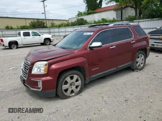 2016 GMC Terrain SLT z VIN 2GKFLUE30G6182445, wystawiony jako Copart lot #56917785 z przebiegiem 121 768 mil mil oraz Czysty tytuł • Clean title. Historia ofert i sprzedaży dostępna na DreamBid. Obrazek 1.