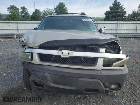 2004 Chevrolet Avalanche Z71 with VIN 3GNEK12T54G235614, listed as a Copart auction lot 78718624 with 187,103 mi miles and Salvage Title. Bid and sale history available at DreamBid. Image 5.