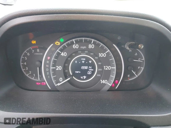 2013 Honda CR-V EX-L with VIN 5J6RM4H73DL038714, listed as a IAAI auction lot 41509944 with 199,814 mi miles. Bid and sale history available at carsss.com. Image 7.