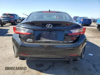 2016 Lexus RC 350 F Sport z VIN JTHSE5BC4G5006121, wystawiony jako Copart lot #46882325 z przebiegiem 95 520 mil mil oraz Szkoda całkowita • Salvage title. Historia ofert i sprzedaży dostępna na DreamBid. Obrazek 6.