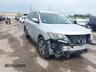 2018 Nissan Pathfinder SL with VIN 5N1DR2MN2JC602824, listed as a IAAI auction lot 42487986 with 127,955 mi miles and . Bid and sale history available at DreamBid. Image 1.