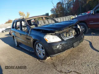 2008 Mercedes-Benz GL-Class 4.6L with VIN 4JGBF71E38A354221, listed as a IAAI auction lot 40591023 with 1 mi miles. Bid and sale history available at carsss.com. Image 1.