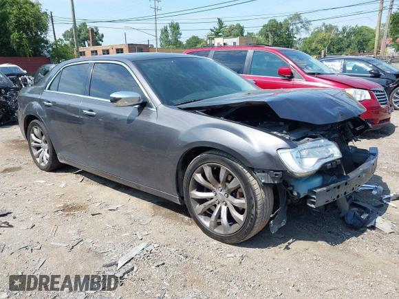2017 Chrysler 300 C with VIN 2C3CCAETXHH651127, listed as a IAAI auction lot 40206630 with 165,896 mi miles and . Bid and sale history available at carsss.com. Image 1.