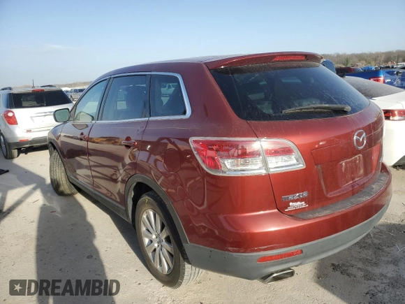 2009 Mazda CX-9 Touring with VIN JM3TB28A090177362, listed as a Copart auction lot 49723795 with 216,792 mi miles and Salvage Title. Bid and sale history available at carsss.com. Image 2.