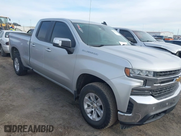 2020 Chevrolet Silverado 1500 LT with VIN 1GCRYDEKXLZ233126, listed as a IAAI auction lot 41607694 with 111,246 mi miles. Bid and sale history available at carsss.com. Image 1.