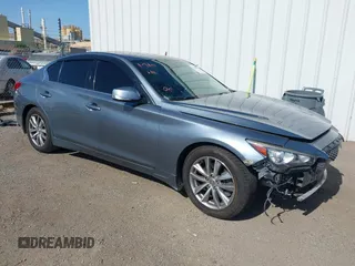 2015 Infiniti Q50 Sport with VIN JN1BV7AP7FM353967, listed as a IAAI auction lot 42498958 with 153,514 mi miles and . Bid and sale history available at DreamBid. Image 1.