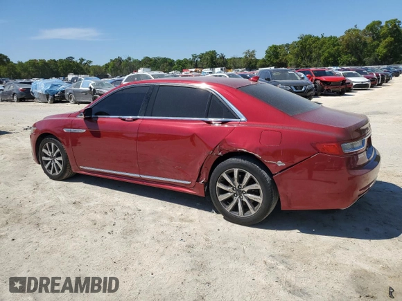 2018 Lincoln Continental Premiere z VIN 1LN6L9PK6J5606061, wystawiony jako Copart lot #50630745 z przebiegiem 59 433 mil mil oraz Szkoda całkowita • Salvage title. Historia ofert i sprzedaży dostępna na DreamBid. Obrazek 2.