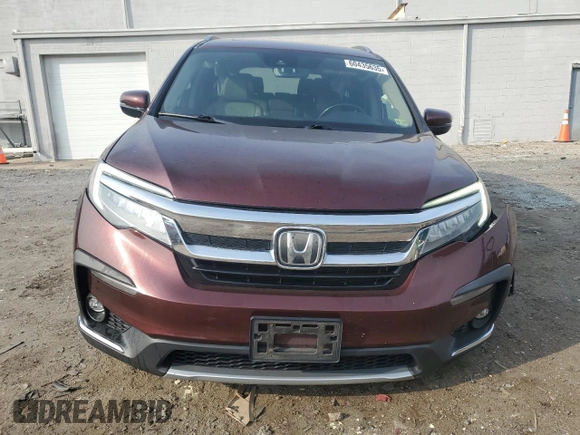 2020 Honda Pilot Touring 8-Passenger with VIN 5FNYF6H96LB028737, listed as a Copart auction lot 60435635 with 115,023 mi miles and Salvage title. Bid and sale history available at DreamBid. Image 5.