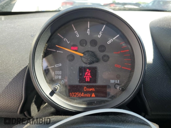 2016 MINI Countryman S with VIN WMWZC5C54GWT38489, listed as a Copart auction lot 63834335 with 102,564 mi miles and Salvage title. Bid and sale history available at DreamBid. Image 9.
