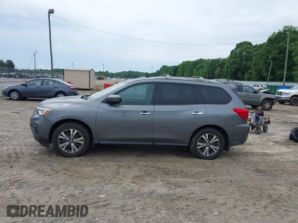 2017 Nissan Pathfinder S with VIN 5N1DR2MN9HC643865, listed as a IAAI auction lot 42212270 with 116,691 mi miles and . Bid and sale history available at DreamBid. Image 14.