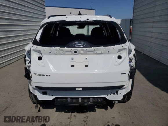 2024 Hyundai Tucson SEL with VIN 5NMJBCDE4RH385954, listed as a Copart auction lot 53920495 with 25,365 mi miles and Clean Title. Bid and sale history available at carsss.com. Image 6.