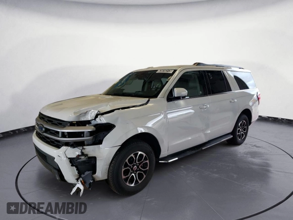 2022 Ford Expedition Max XLT with VIN 1FMJK1HT5NEA58324, listed as a Copart auction lot 63976313 with 18,756 mi miles and Clean title. Bid and sale history available at DreamBid. Image 1.