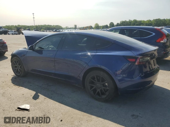 2023 Tesla Model 3 with VIN 5YJ3E1EA3PF436083, listed as a Copart auction lot 58864425 with 41,831 mi miles and Salvage title. Bid and sale history available at DreamBid. Image 2.