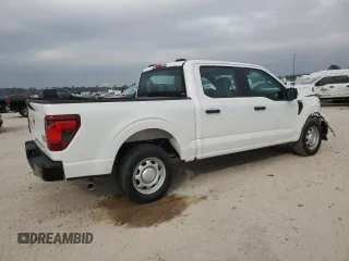 2024 Ford F-150 with VIN 1FTEW1K89RKD05902, listed as a Copart auction lot 44924515 with 3,935 mi miles and Salvage title. Bid and sale history available at DreamBid. Image 3.