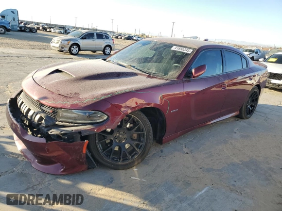 2019 Dodge Charger R/T z VIN 2C3CDXCT8KH676893, wystawiony jako Copart lot #41858345 z przebiegiem 74 109 mil mil oraz Szkoda całkowita • Salvage title. Historia ofert i sprzedaży dostępna na DreamBid. Obrazek 1.