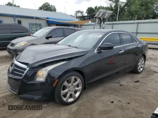 2013 Cadillac ATS z VIN 1G6AA5RX6D0139508, wystawiony jako Copart lot #58381625 z przebiegiem 77 604 mil mil oraz Szkoda całkowita • Salvage title. Historia ofert i sprzedaży dostępna na DreamBid. Obrazek 1.