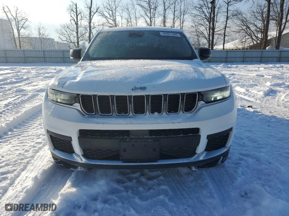 2021 Jeep Grand Cherokee L Laredo with VIN 1C4RJKAG5M8153718, listed as a Copart auction lot 42621465 with 48,031 mi miles and Salvage Title. Bid and sale history available at carsss.com. Image 5.
