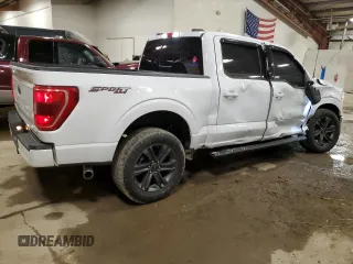 2023 Ford F-150 XL with VIN 1FTEW1EP0PKD06999, listed as a Copart auction lot 47529785 with 88,615 mi miles and Clean title. Bid and sale history available at DreamBid. Image 3.