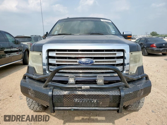 2013 Ford F-150 XL with VIN 1FTFW1ET6DKD06163, listed as a Copart auction lot 57675765 with Not provided miles and Salvage title. Bid and sale history available at DreamBid. Image 5.