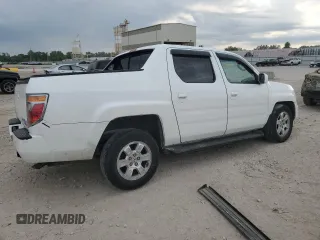 2008 Honda Ridgeline RTL with VIN 2HJYK16548H521019, listed as a Copart auction lot 60598235 with 248,372 mi miles and Salvage title. Bid and sale history available at DreamBid. Image 3.