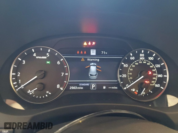 2024 Infiniti QX50 Sport with VIN 3PCAJ5FB0RF111251, listed as a Copart auction lot 74523554 with 2,563 mi miles and Salvage Title. Bid and sale history available at DreamBid. Image 9.