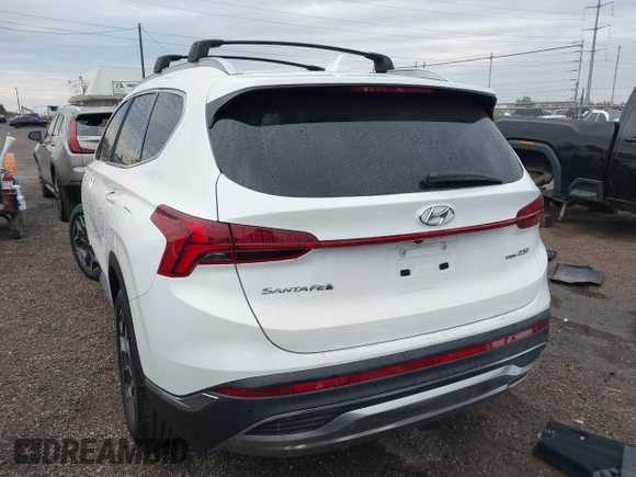 2021 Hyundai Santa Fe Limited with VIN 5NMS4DAL1MH363751, listed as a IAAI auction lot 41307189 with 30,156 mi miles. Bid and sale history available at carsss.com. Image 3.