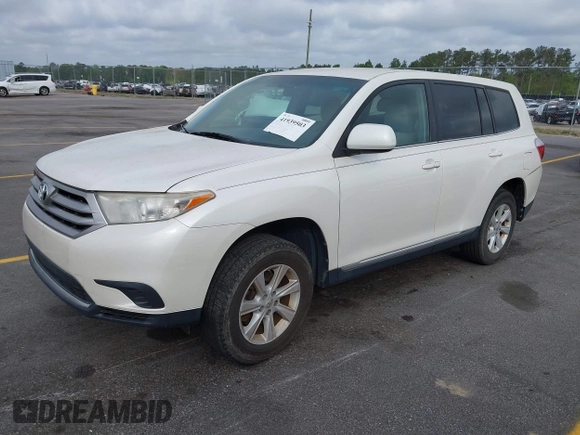 2013 Toyota Highlander with VIN 5TDZA3EH8DS040365, listed as a IAAI auction lot 41939503 with 123,581 mi miles and . Bid and sale history available at DreamBid. Image 22.
