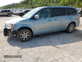 2010 Chrysler Town & Country Touring with VIN 2A4RR5D19AR254112, listed as a Copart auction lot 68232254 with 191,291 mi miles and Salvage Title. Bid and sale history available at DreamBid. Image 1.