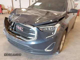 2019 GMC Terrain SLE with VIN 3GKALMEV3KL149956, listed as a IAAI auction lot 41797443 with 53,891 mi miles. Bid and sale history available at carsss.com. Image 6.