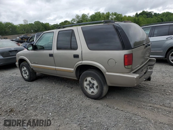 2004 Chevrolet Blazer LS z VIN 1GNDT13X84K162807, wystawiony jako Copart lot #57154205 z przebiegiem 82 732 mil mil oraz Czysty tytuł • Clean title. Historia ofert i sprzedaży dostępna na DreamBid. Obrazek 2.