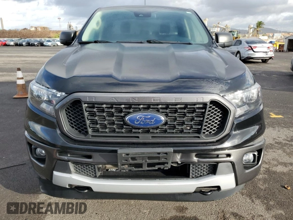 2021 Ford Ranger XL with VIN 1FTER4FH9MLE04113, listed as a Copart auction lot 43387205 with 16,748 mi miles and Salvage Title. Bid and sale history available at carsss.com. Image 5.