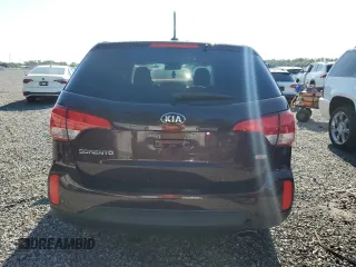 2015 Kia Sorento LX with VIN 5XYKT3A6XFG640952, listed as a Copart auction lot 53365165 with 126,266 mi miles and Salvage Title. Bid and sale history available at carsss.com. Image 6.