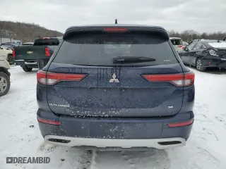 2023 Mitsubishi Outlander SE with VIN JA4J4UA87PZ057350, listed as a Copart auction lot 45981645 with 30,673 mi miles and Salvage Title. Bid and sale history available at carsss.com. Image 6.